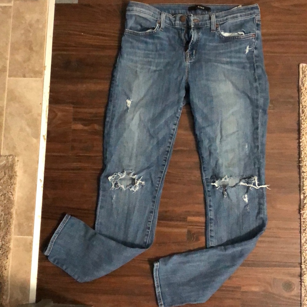 JBrand Distressed Jeans